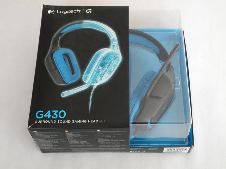 Logitech G 430 Gaming - Headset/ Schwarz Mikrofon - Kopfhörer - Bild 2