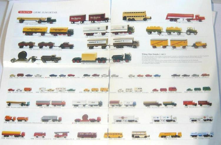 Wiking Programm 1986 und 1988 - Modellautos & Nutzfahrzeuge - Bild 2