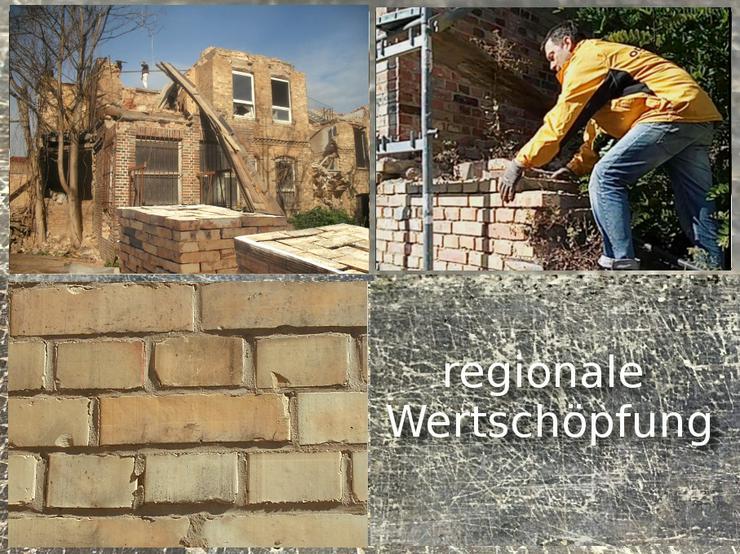Antike Ziegel Klinker Mediterran Mauerstein rustikal gerumpelt getrommelt Ruine Garten Gestaltung - Fliesen & Stein - Bild 7