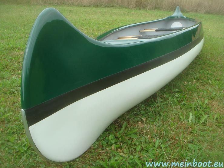 Kanu 3er Kanadier 500 Neu ! in grün /weiß - Kanus, Ruderboote & Paddel - Bild 3