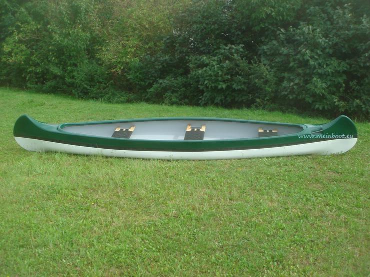 Kanu 3er Kanadier 500 Neu ! in grün /weiß - Kanus, Ruderboote & Paddel - Bild 4