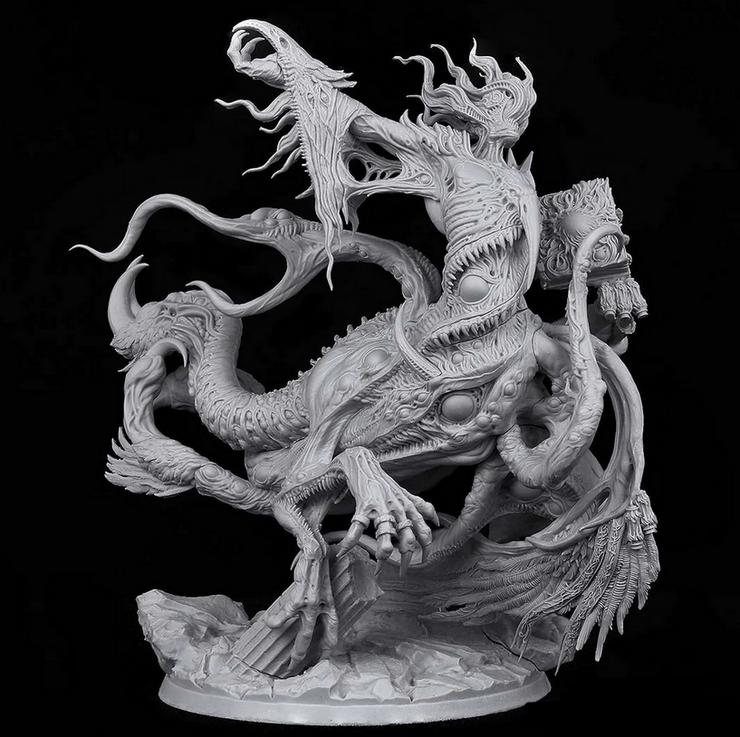 Lord of Change Kairos Proxy King of Malifica Resin model Warhammer DnD Tabletop Wargaming