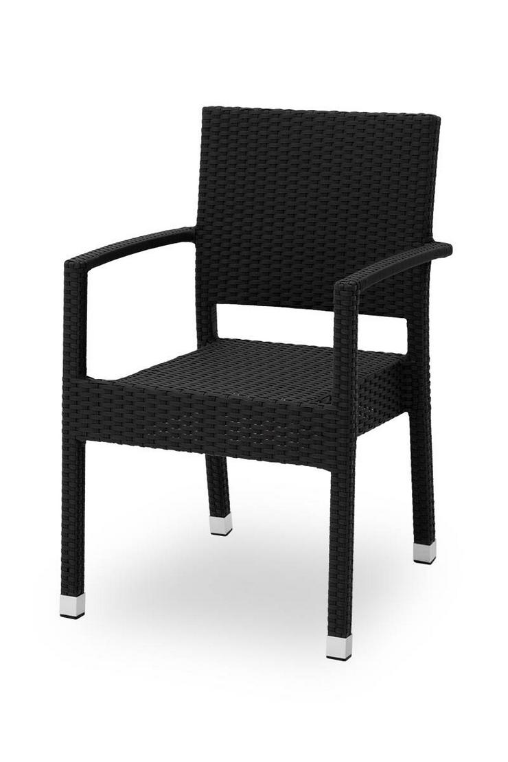 Technorattan-Stühl LEONARDO braun - Stühle - Bild 1