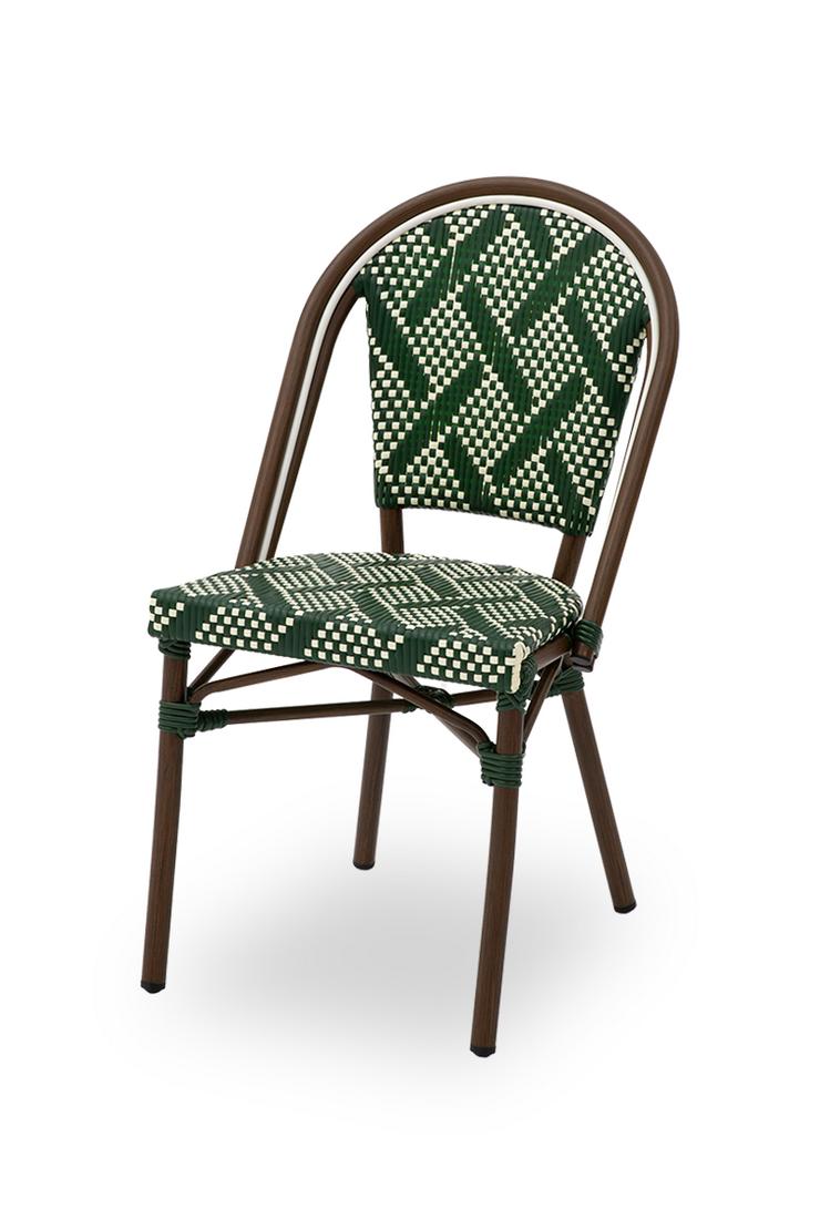 Technorattan-Stühl MATTEO grün - Stühle - Bild 1