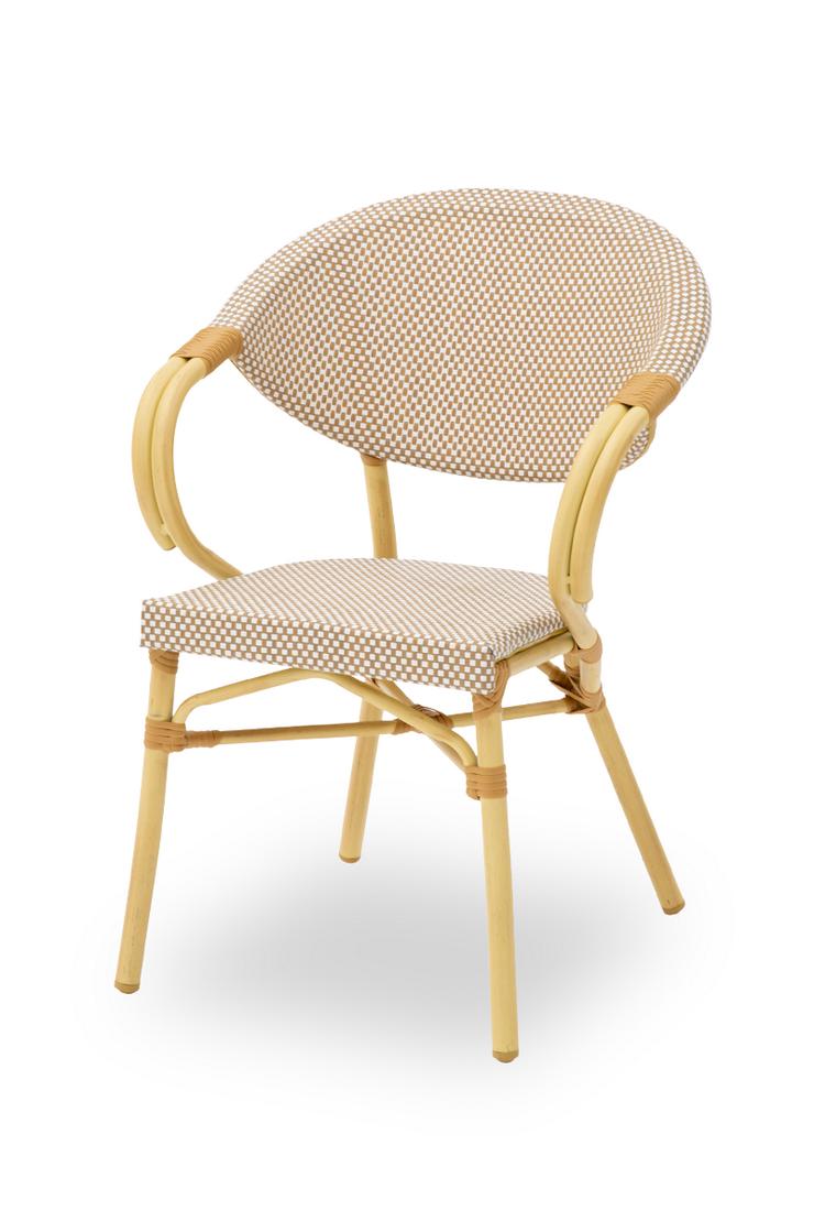 Technorattan-Stühl CAMILLO beige - Stühle - Bild 1