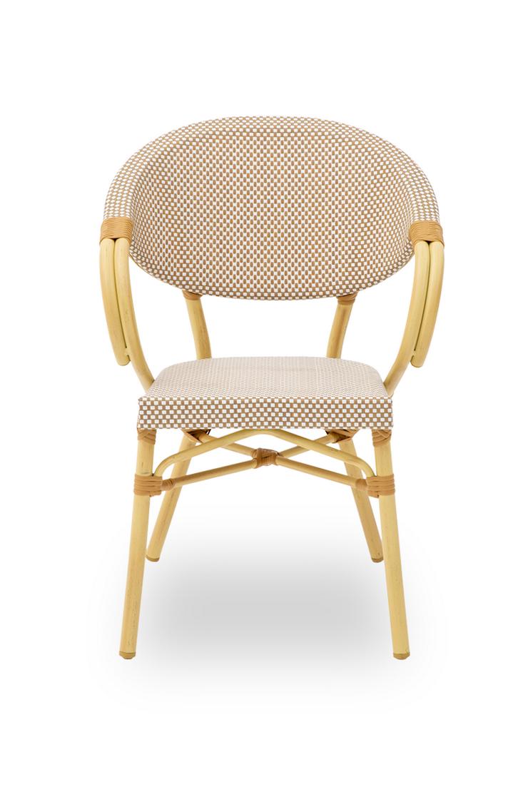 Technorattan-Stühl CAMILLO beige - Stühle - Bild 2