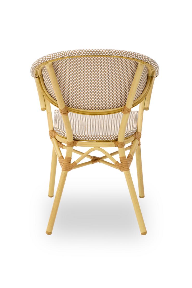 Technorattan-Stühl CAMILLO beige - Stühle - Bild 4