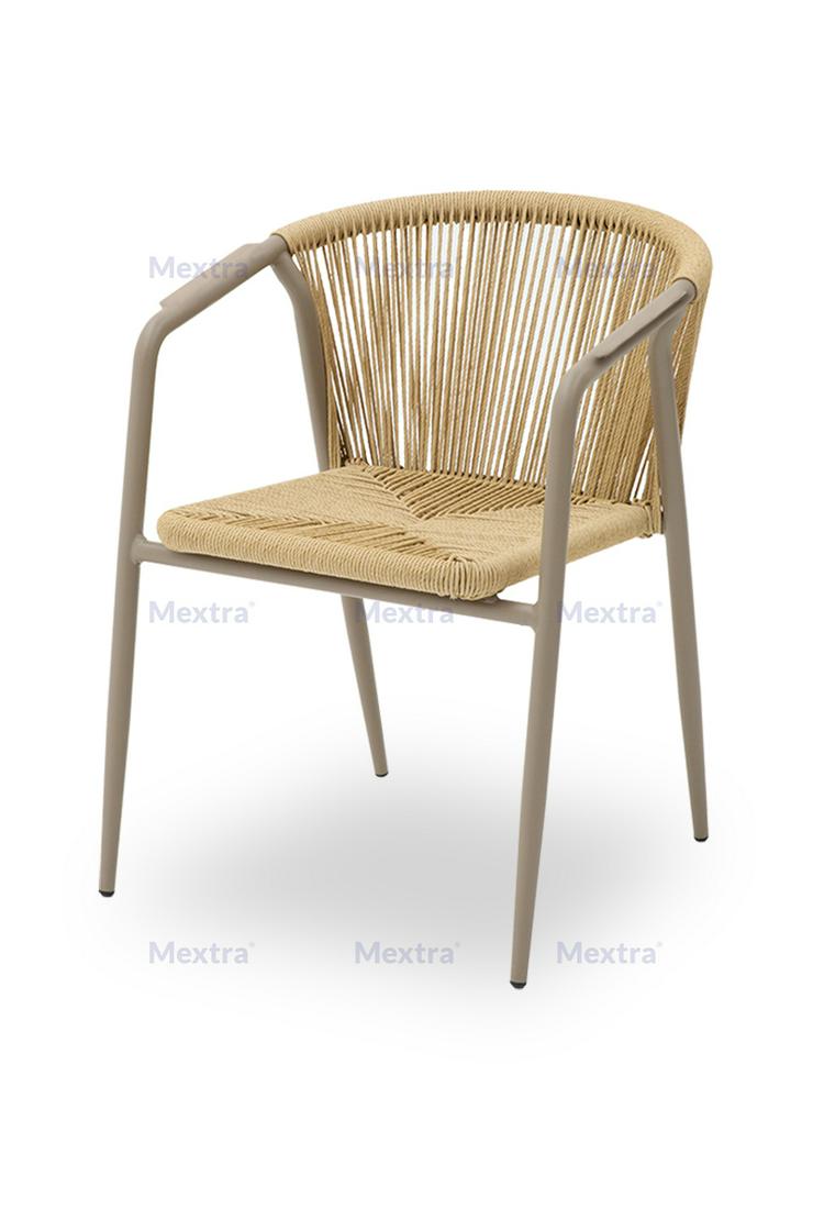 Technorattan-Stühl LUIGI beige - Stühle - Bild 1