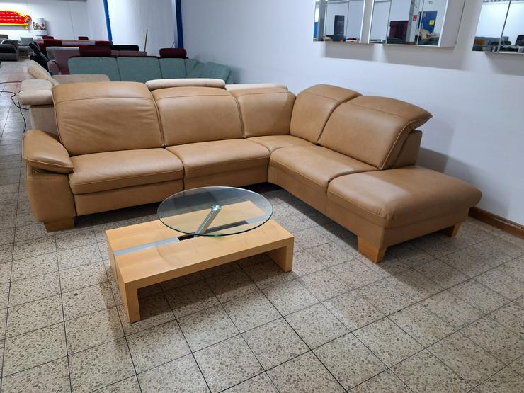 Bild 1: Jetzt Neu Polinova Leder Couch mit Elektrischer Relaxfunktion für 2799 Euro 