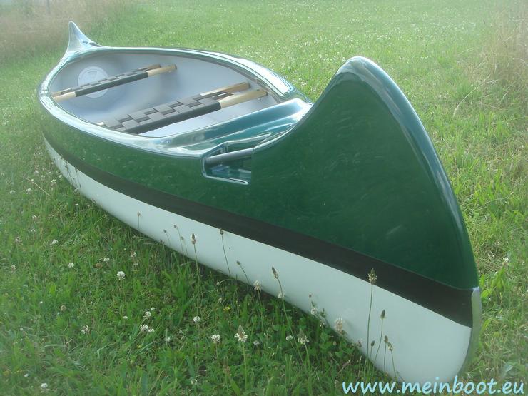 Kanu 2er Kanadier 420 Neu ! in grün /weiß - Kanus, Ruderboote & Paddel - Bild 3