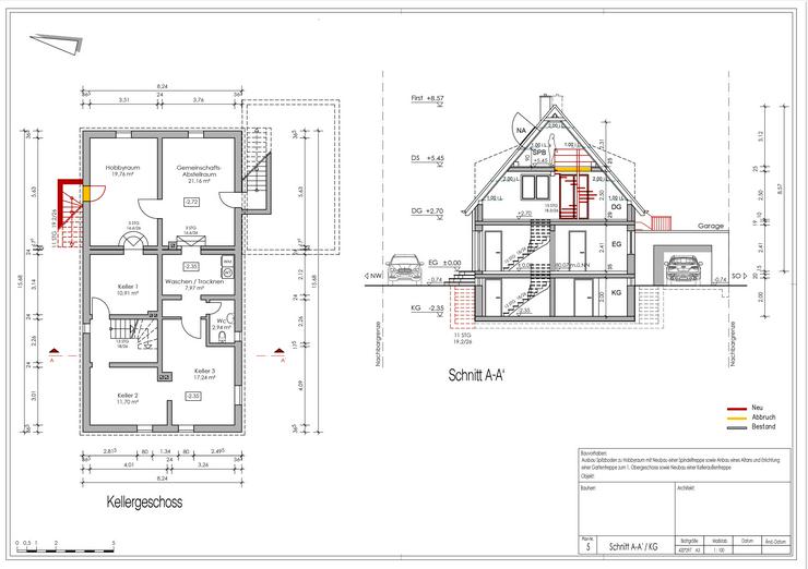 Bauzeichner, Baupläne, Grundrisse, CAD-Zeichnungen, Ansichten, Architektur - Sonstige Dienstleistungen - Bild 3
