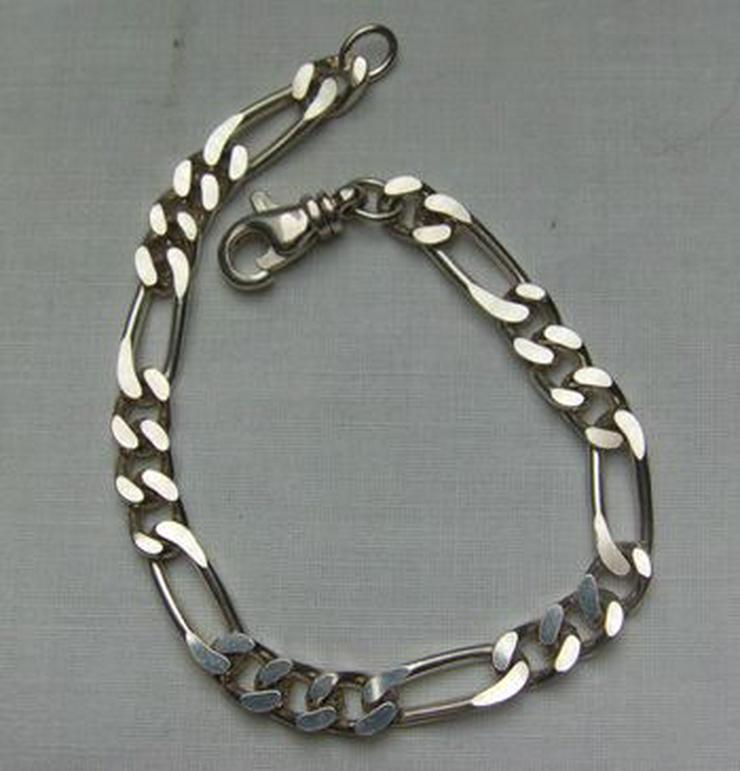 Armband, 925 Silber, Figaro - Armschmuck - Bild 3