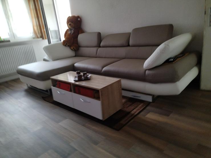 Bild 1: Couch Kunstleder zu Verkaufen-96472 Rödental