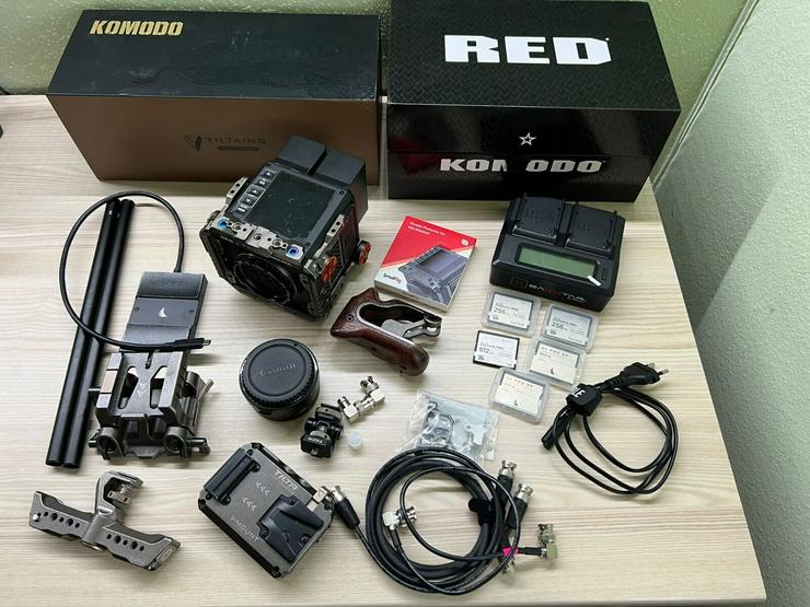 RED KOMODO 6K Set | wie neu (50h Laufzeit) Ready-to-Shoot - Digitalkameras (Kompaktkameras) - Bild 4