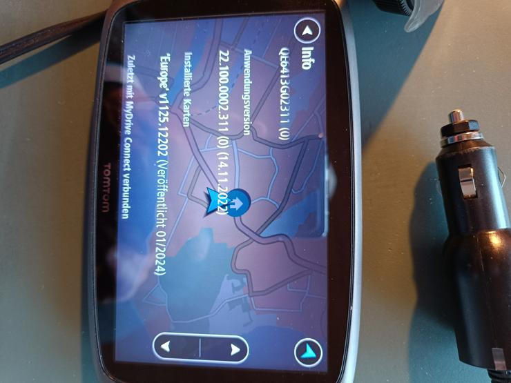 TomTom Go 600 6 Zoll Display neue Europakarte, Magnethalterung - Navigationsgeräte & Software - Bild 2