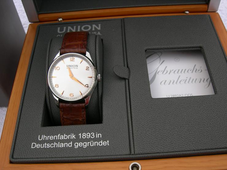 Bild 3: UNION-Glashütte Damen-Armbanduhr 