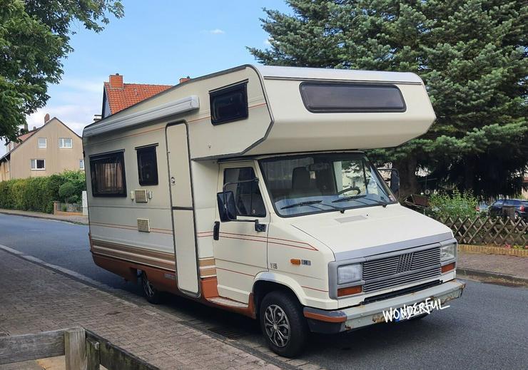 Bild 2: Wohnmobil Fiat Ducato Dethleffs Globetrotter Alkoven Diesel 1989