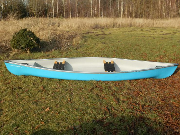 Kanu 2er Kanadier 430 Neu ! in hellblau - Kanus, Ruderboote & Paddel - Bild 2