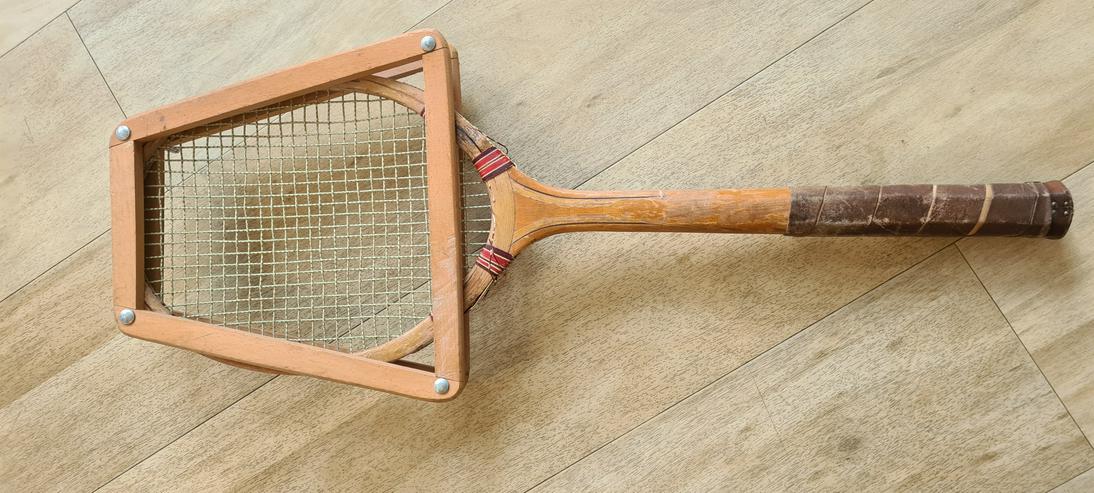Bild 7: Alter Tennisschläger Gebr. Hammer (Vintage)
