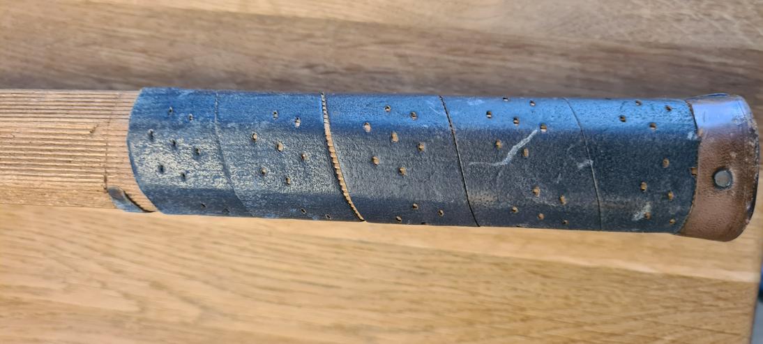 Bild 5: Alter Holz Tennisschläger mit Spanner (Vintage)