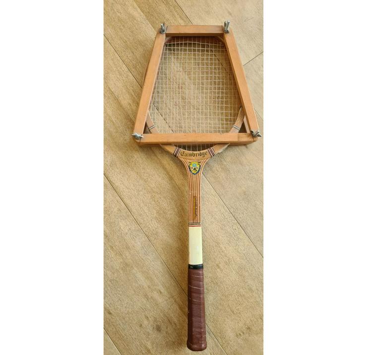 Bild 2: Alter Holz Tennisschläger Cambridge (Vintage)