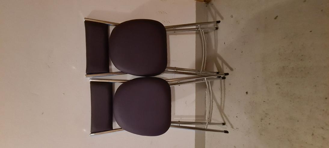 2 Klappstühle Lila - Stühle & Sitzbänke - Bild 5