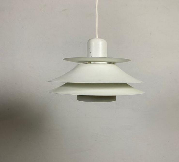 Bild 2: Designlampe Horn Hängelampe weiß