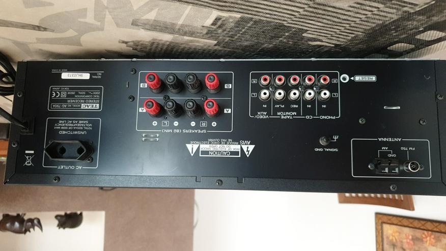 Bild 4: Receiver TEAC AG 790 mit Lautsprechern