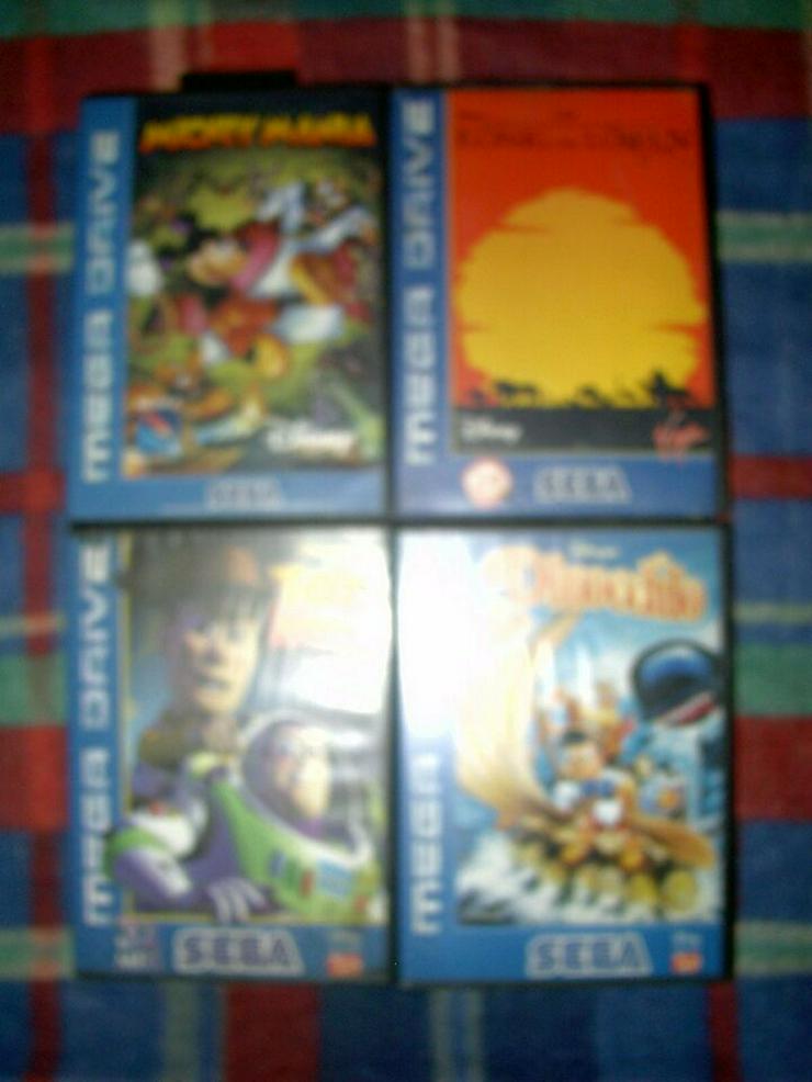 Sega Mega Drive Spiele/ Pinocchio, MickyMania, ToyStory usw. - Weitere Konsolen & Controller - Bild 1