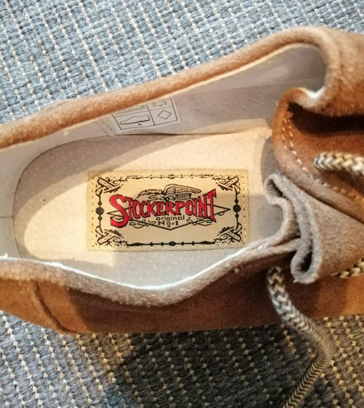 Trachten "Haferlschuhe" inkl. Socken (neu) - Größe 40 - Bild 4