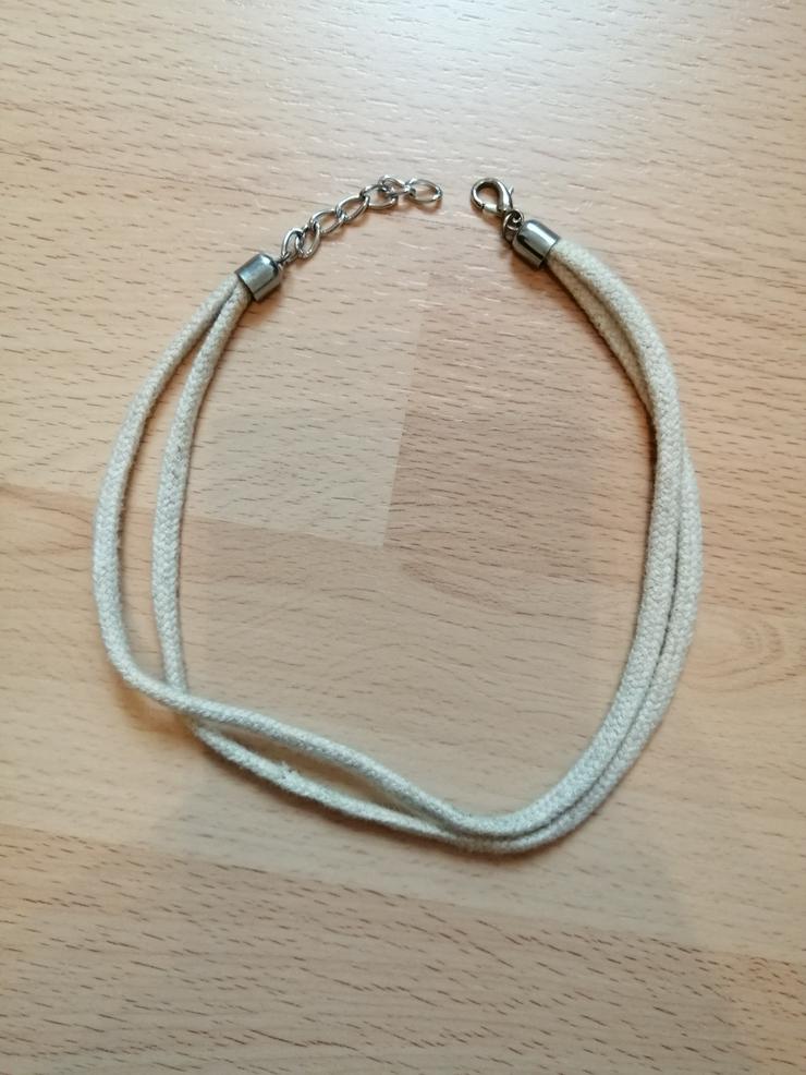 Bild 4: Trachten Halskette mit "Edelweiß"-Emblem