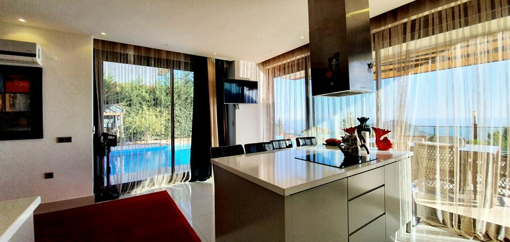 🌊 742- Ihr Traumhaus in der Türkei! Luxuriöse Villa in Alanya. Atemberaubender Meerblick! - Ferienhaus Türkei - Bild 8