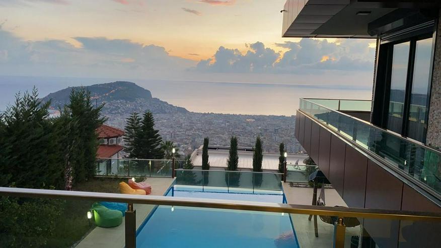 🌊 742- Ihr Traumhaus in der Türkei! Luxuriöse Villa in Alanya. Atemberaubender Meerblick! - Ferienhaus Türkei - Bild 3