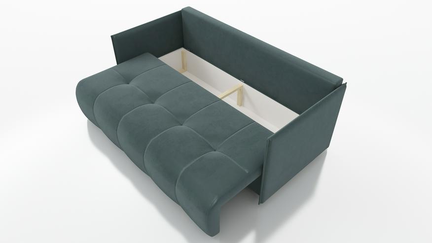 Bild 3: Sofa mit Schlaffunktion GELB Kronos 01