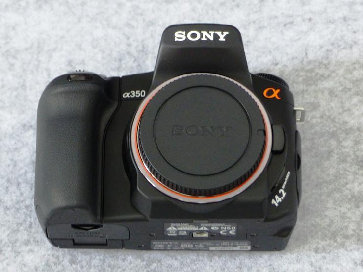 Bild 4: Sony alpha a350 DSLR mit Objektiv 18-70mm - absolut neuwertig!