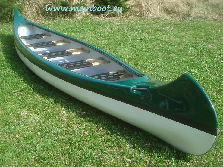 Kanu 5er Kanadier 550 Neu ! in grün /weiß - Kanus, Ruderboote & Paddel - Bild 3