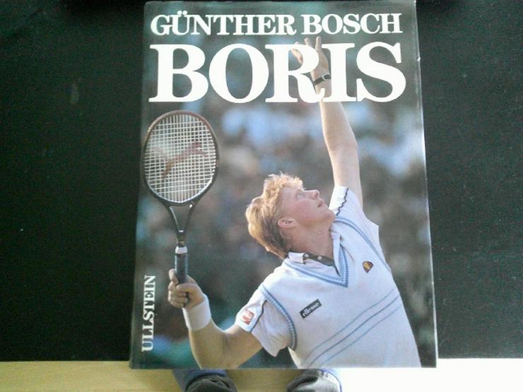 Buch von Günther Bosch über BORIS BECKER 1986