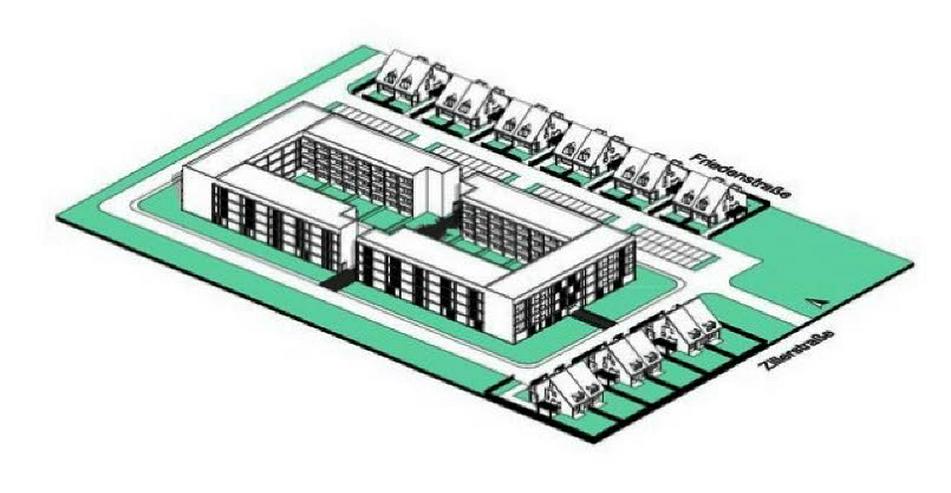 Bild 10:  Grundstück für NEUBAU von ca. 148 Wohnungen und 18 Doppelhaushälften!  