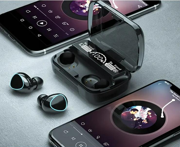 Bild 5: TWS- S20 Wireless Bluetooth Buds- Headset & Digital Kristall klarrer Hifi-Sound mit Lade- Box Set NEU!