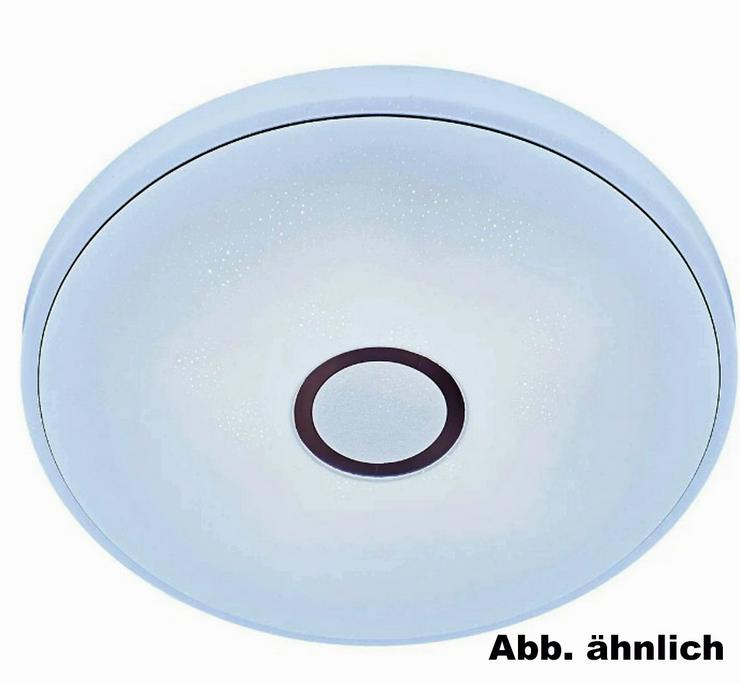 Bild 3: GLOBO Funk LED-Deckenleuchte EIN/AUS 70 cm Ø Chrom mit 8-Lichtfarben Modi & dimmbar!