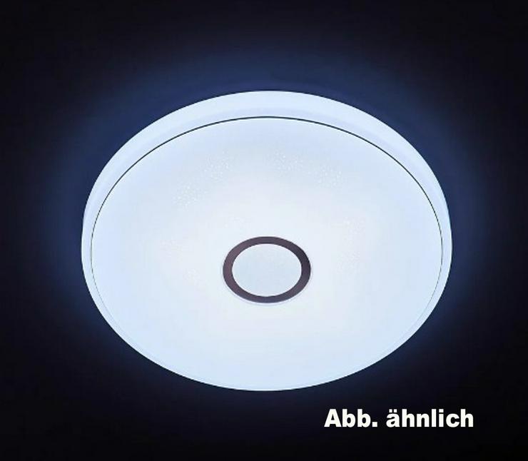 Bild 4: GLOBO Funk LED-Deckenleuchte EIN/AUS 70 cm Ø Chrom mit 8-Lichtfarben Modi & dimmbar!