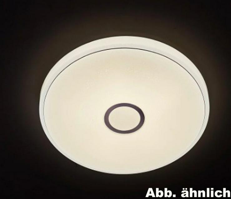 Bild 5: GLOBO Funk LED-Deckenleuchte EIN/AUS 70 cm Ø Chrom mit 8-Lichtfarben Modi & dimmbar!