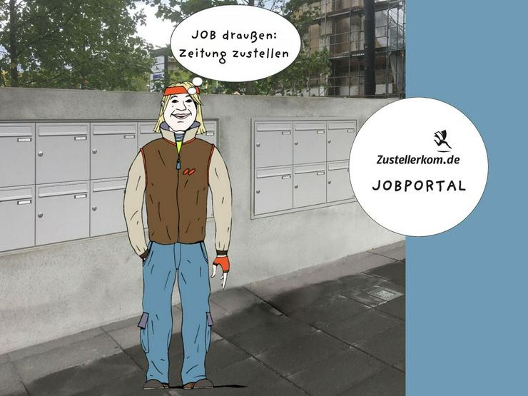 Zeitung austragen, Teilzeitjob, Nebenjob, Minijob in Aumühle