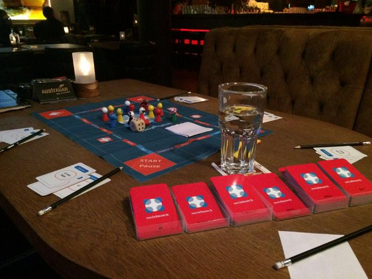 Bild 2: Socialmatch Frankfurt – 1 Bar, 10 Teilnehmer, 1 Spiel