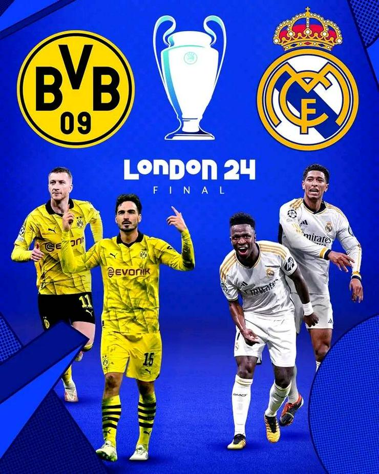 6 SITZPLÄTZE der Kategorie 1 für das Champions-League-Finale am 1. Juni 2024 in LONDON !