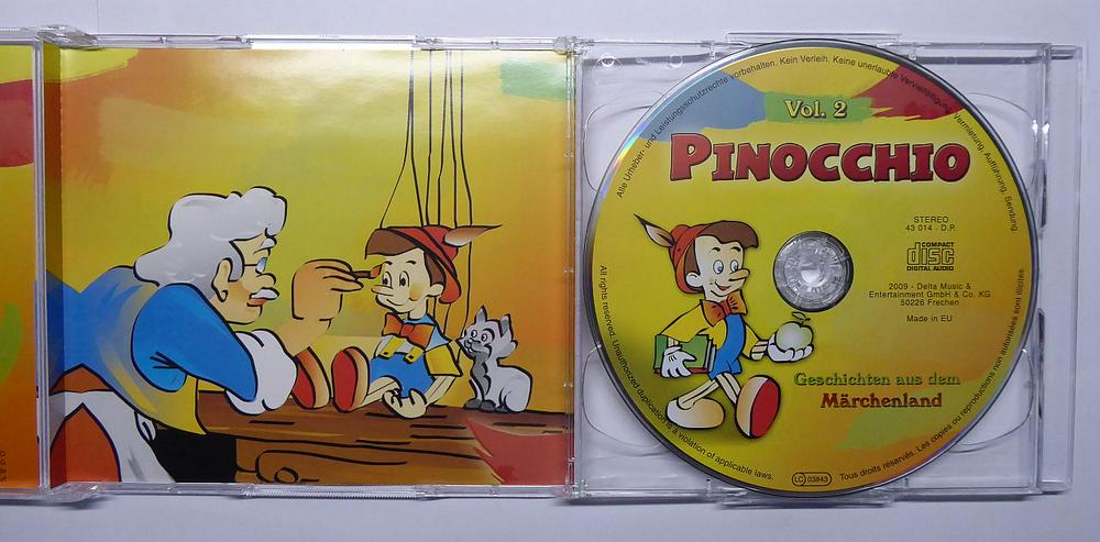 Bild 2: Pinocchio 2 CD mit 2  Geschichten aus dem Märchenland