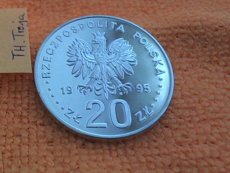 Bild 2: Polen 20 Zlotych 1995 Kopernikus in Kapsel