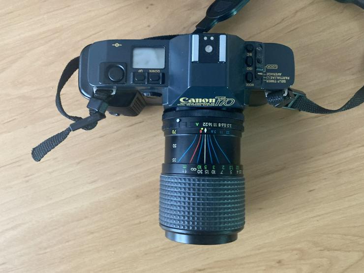 Bild 3: Canon T70  mit 35-70mm  Dabigon Teleobjektiv