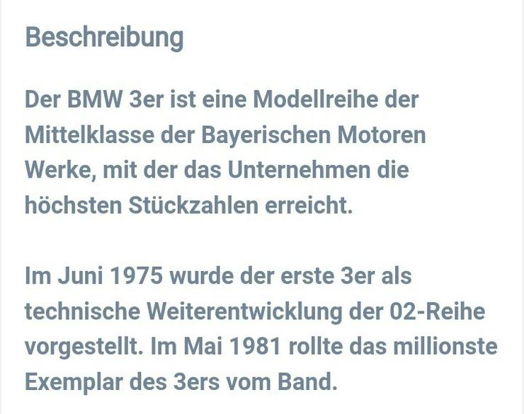 Modellauto BMW 3er Serie  - Weitere - Bild 2