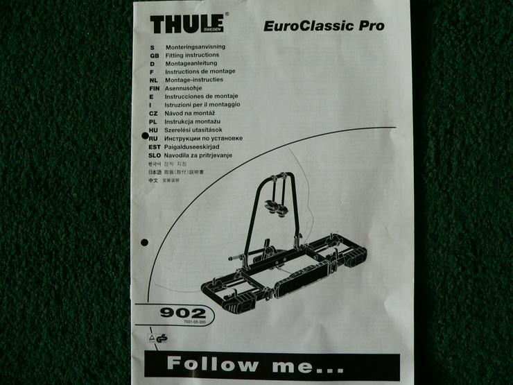 Bild 5: VB  Thule Fahrradträger Euroclassic Pro